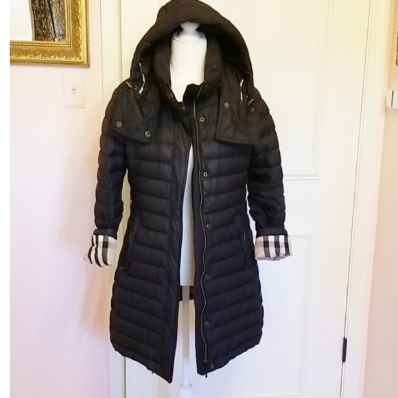 Burberry Jackets & Blazers - *final drop* BURBERRY black puffer coat